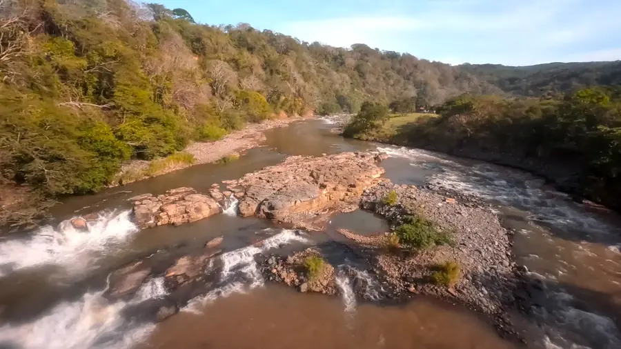 barranca river at morning